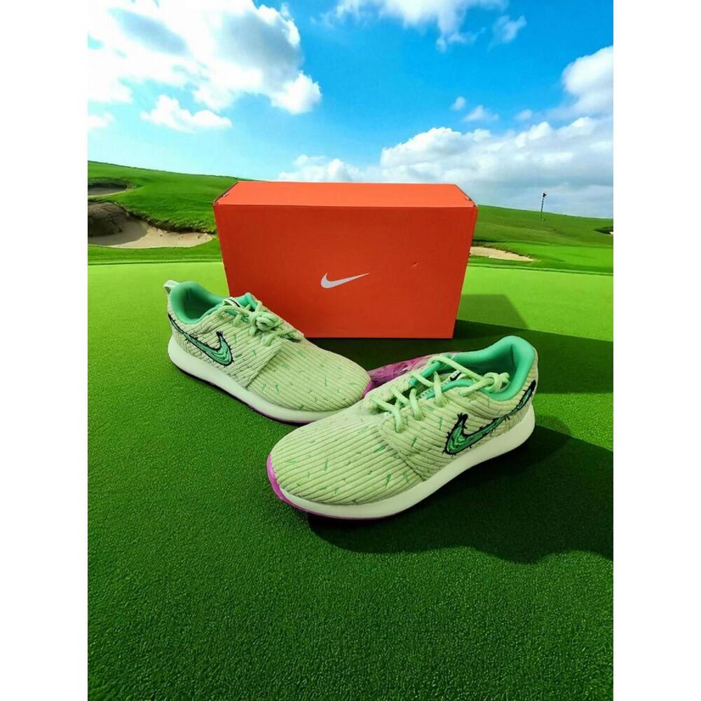 NIKE ROSHE G 2 GOLF SHOES PRICKLY PHONEIX OPEN PAIR SIZE 8 READY TO SHIP ⛳️